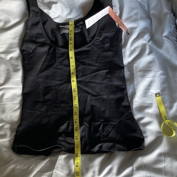 NWT Shapermint Open Bust Cami tank top in black.  Size Large - Picture 8 of 11